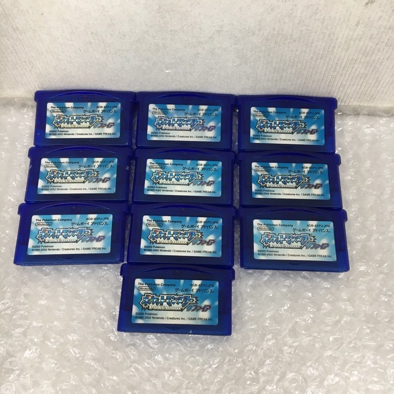 230303SK750057 Nintendo ゲームボーイアドバンス ポケモン ルビー
