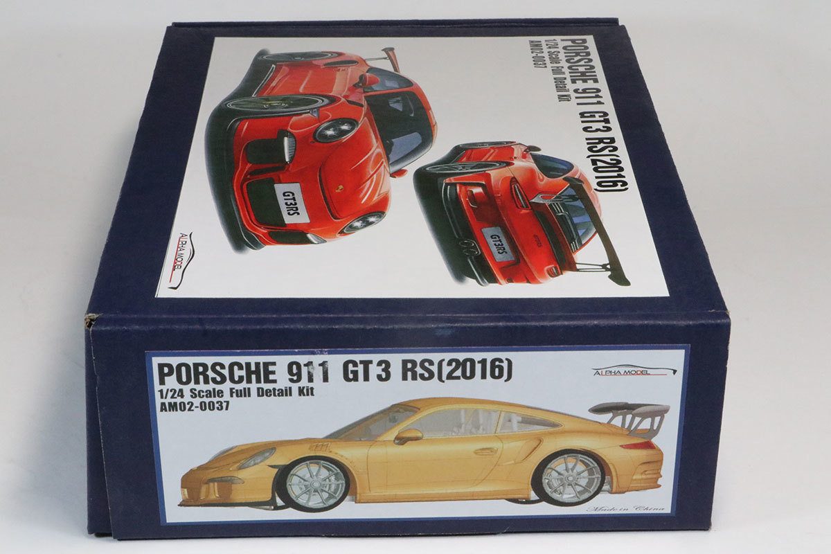 0037 アルファモデル 1/24 フルレジンキット ポルシェ 911 GT3 RS (タミヤ フジミ)