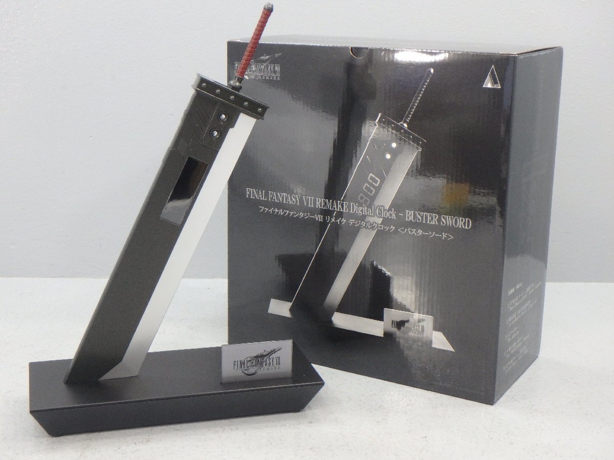 △中古品 ファイナルファンタジーVII リメイク デジタルクロック