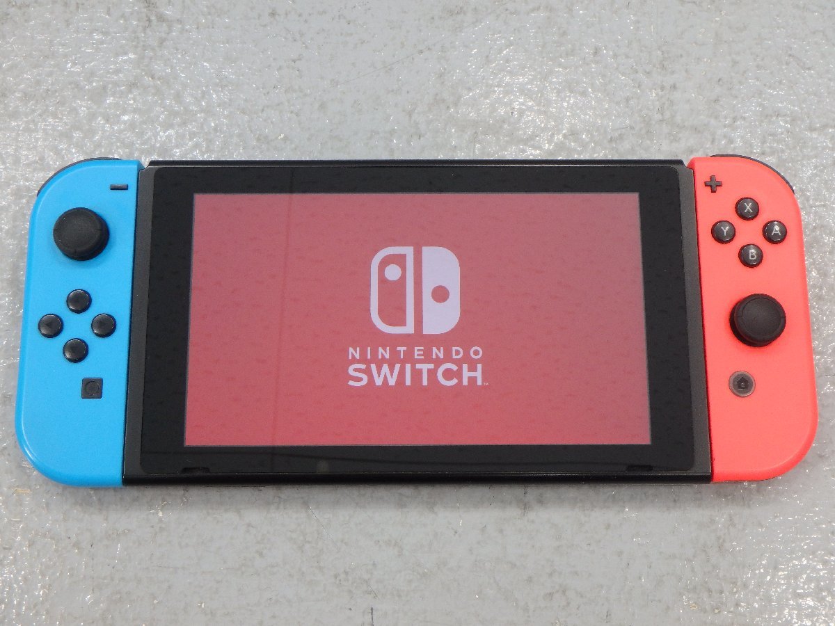 △【15】ジャンク 初期化済み Nintendo Switch/ニンテンドースイッチ