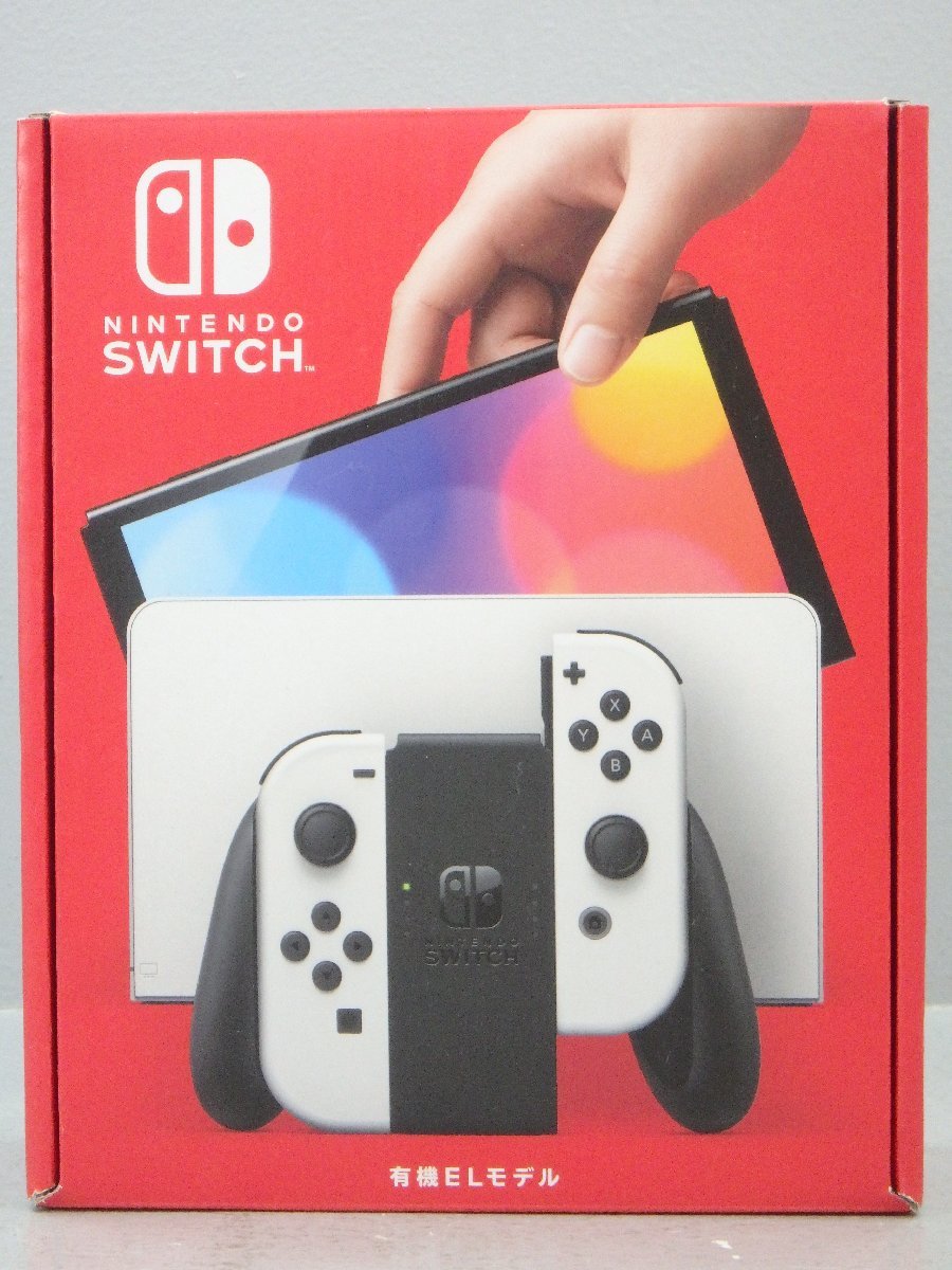 △【1】初期化済み Nintendo Switch/ニンテンドースイッチ 有機EL