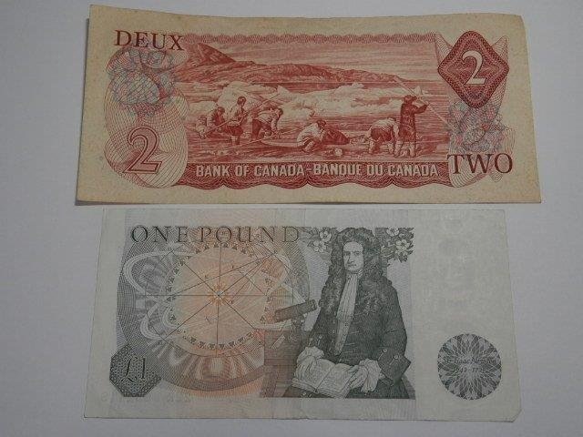  Canada Britain Australia old abroad note letter pack post service light possible 0506V16G