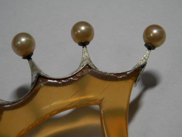 材料用に 豪華な本鼈甲2真珠の簪 レターパックプラス可能　0514V4G_画像7