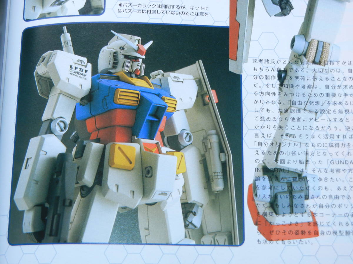 B-CLUB 1/144 RX-78-2 ガンダム VER.ka ガレージキット RECKLESS 小松原博之 原型 バズーカ付 ガレキ レジン 検 JAF-CON キャラホビ C3 AFA_画像2