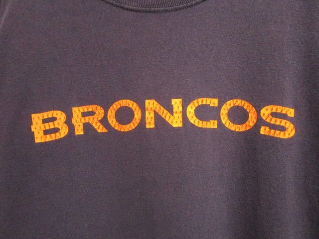 2000's Reebok BRONCOS oversized long sleeve cutsew ロンT 長袖Tシャツ 古着 UNDERCOVER hanes フルーツオブザルーム_画像6