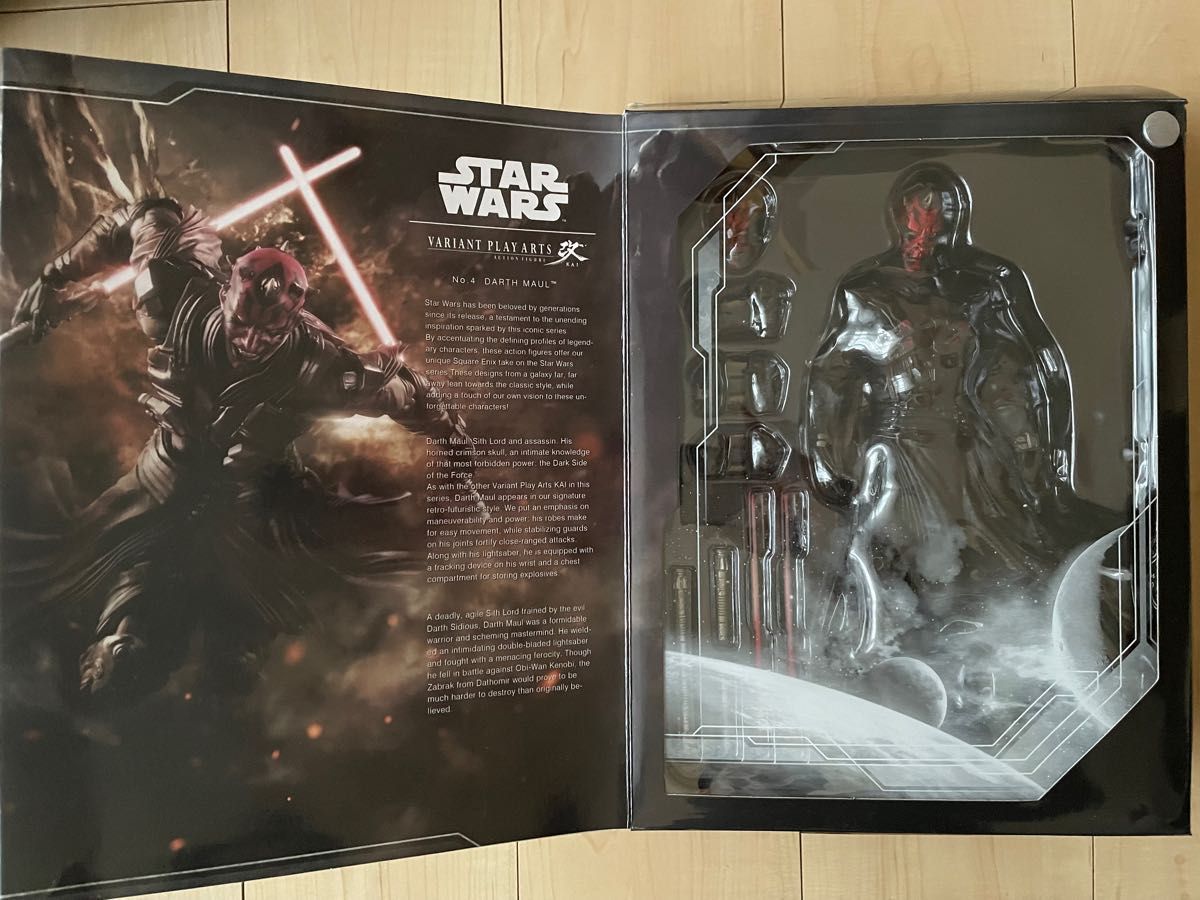 SQUARE ENIX STARWARS VARIANT PLAY ARTS 改 ダース・モール SQUARE ENIX STARWARS VARIANT PLAY ARTS 改 ダース・モール