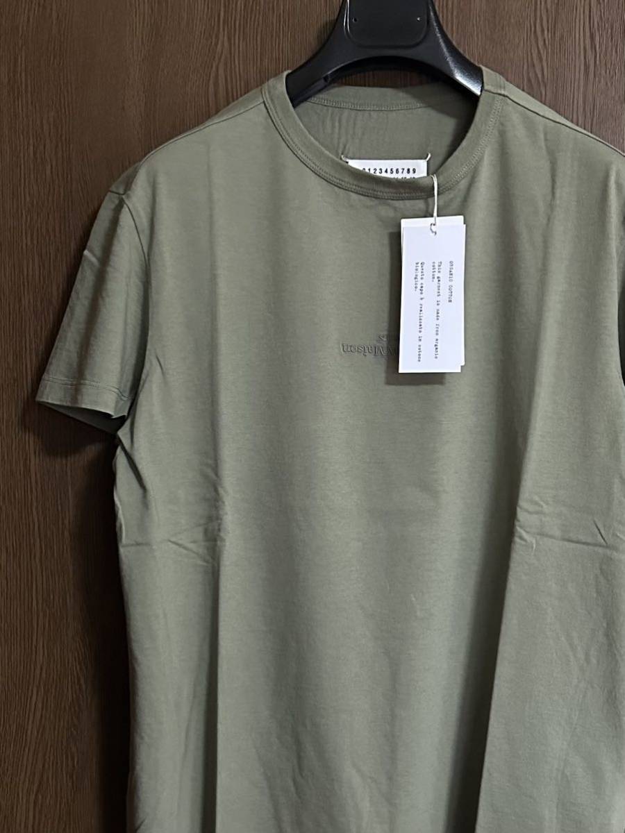 S新品46%off メゾンマルジェラ リバースロゴ Tシャツ 刺繍 22AW size
