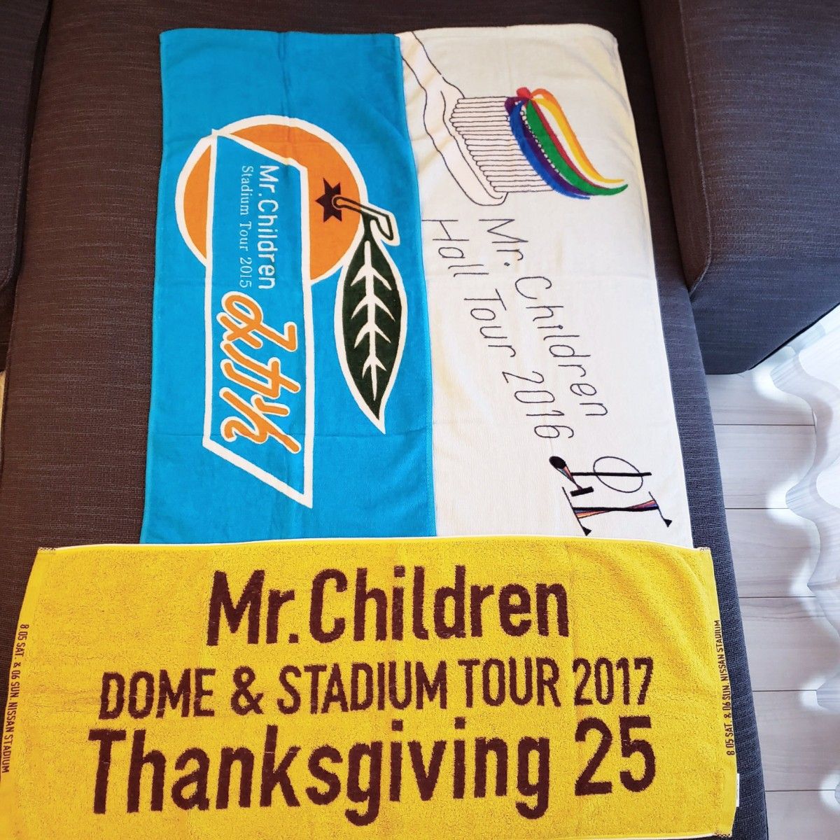 Mr.children ミスチル ツアー グッズ 12点セット Tシャツ タオル ラバーバンド リストバンド ピンバッジ 