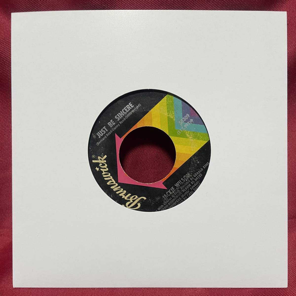 ◆USorg7”s!◆JACKIE WILSON◆I DON'T WANT TO LOSE YOU◆_画像4