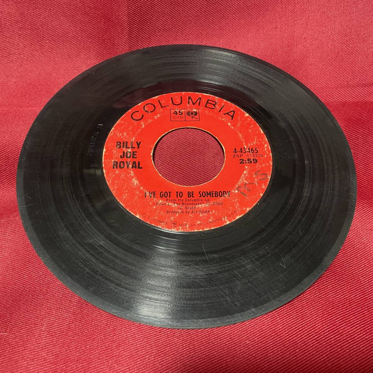 ◆USorg7”s!◆BILLY JOE ROYAL◆I'VE GOT TO BE SOMEBODY◆_画像5