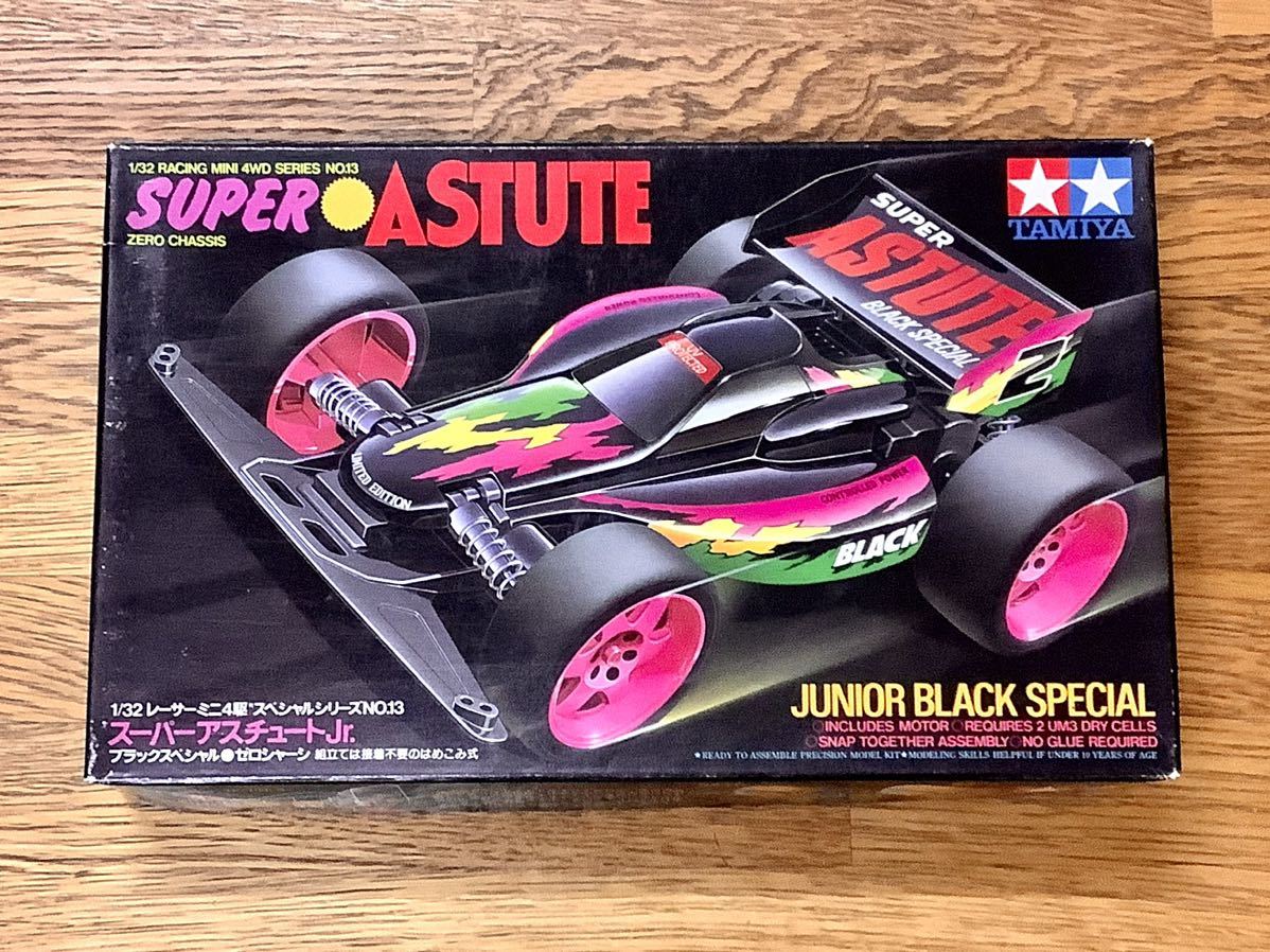 円高還元 タミヤ ミニ四駆 スーパーアスチュートJr ブラックスペシャル