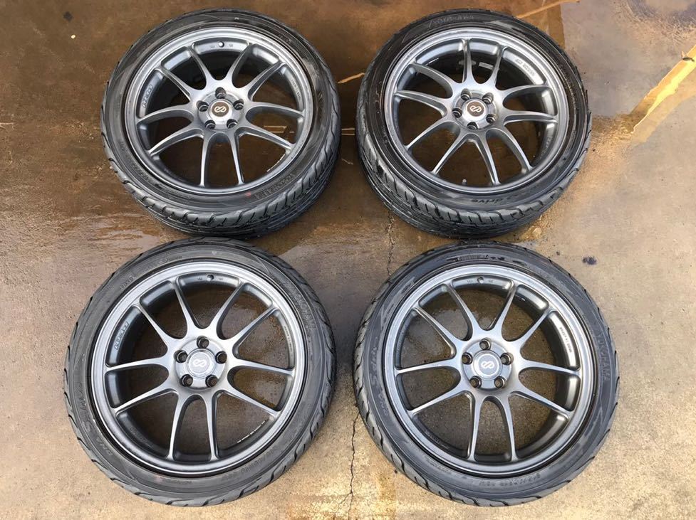 ENKEI PerformanceLine PF01 18インチ アルミ ホイール 5H 114.3 7J +