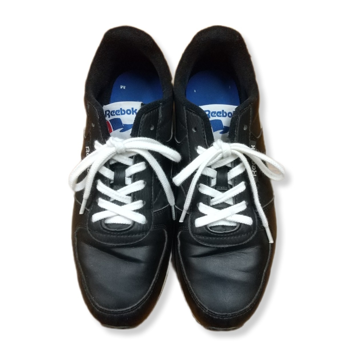 [ стоимость доставки 510~](p30e5)24cm Reebok reebok Classics колено машина обувь чёрный × белый черный × белый / Kids женский 