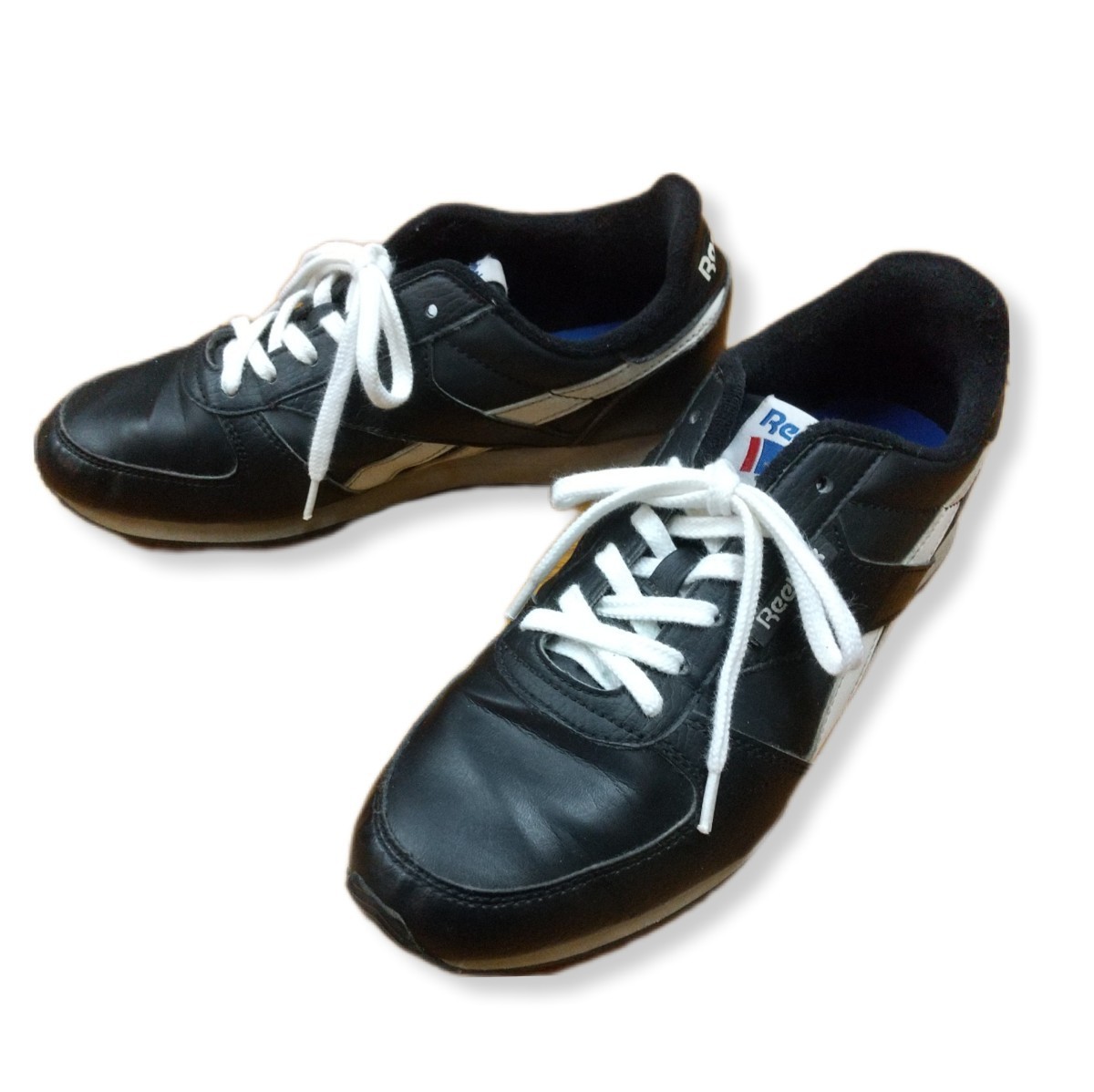 [ стоимость доставки 510~](p30e5)24cm Reebok reebok Classics колено машина обувь чёрный × белый черный × белый / Kids женский 