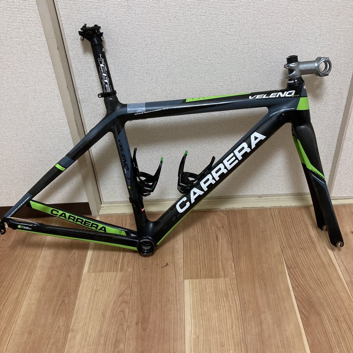 CARRERA カレラ フレームセット VELENO EVO 2015年モデル XSサイズ