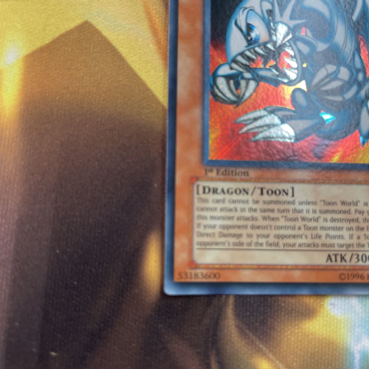 遊戯王 ブルーアイズ・トゥーン ・ドラゴン アジア版 MRL 遊戯王 ブルーアイズ・トゥーン ・ドラゴン アジア版 MRL