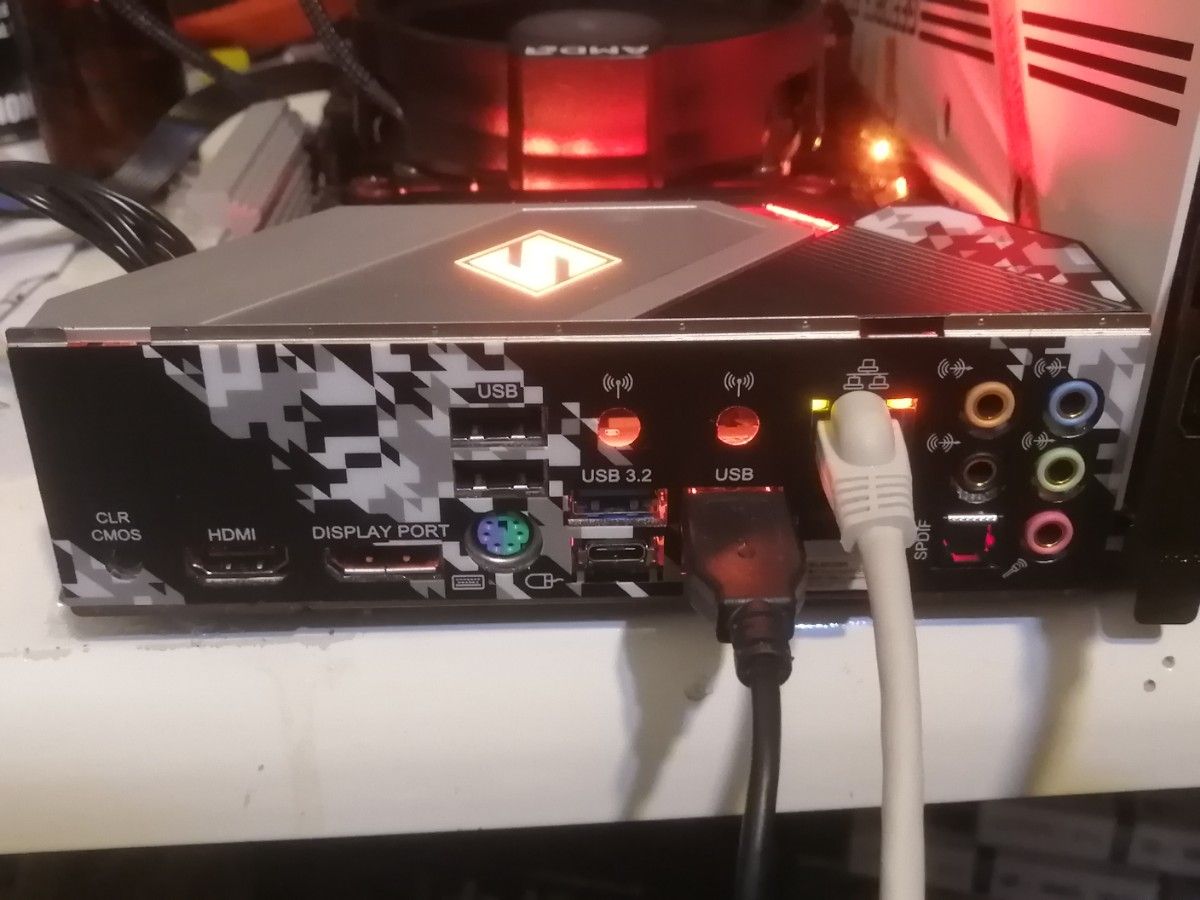 ASRock B550M STEEL LEGEND MicroATX Ryzen5 5600Xセット Win11 HOME