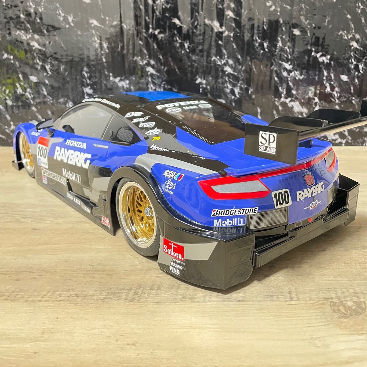 タミヤ ホンダ nsx 1/10 ラジコンボディーrc ツーリング 完成品 タミヤ ホンダ nsx 1/10 ラジコンボディーrc ツーリング 完成品