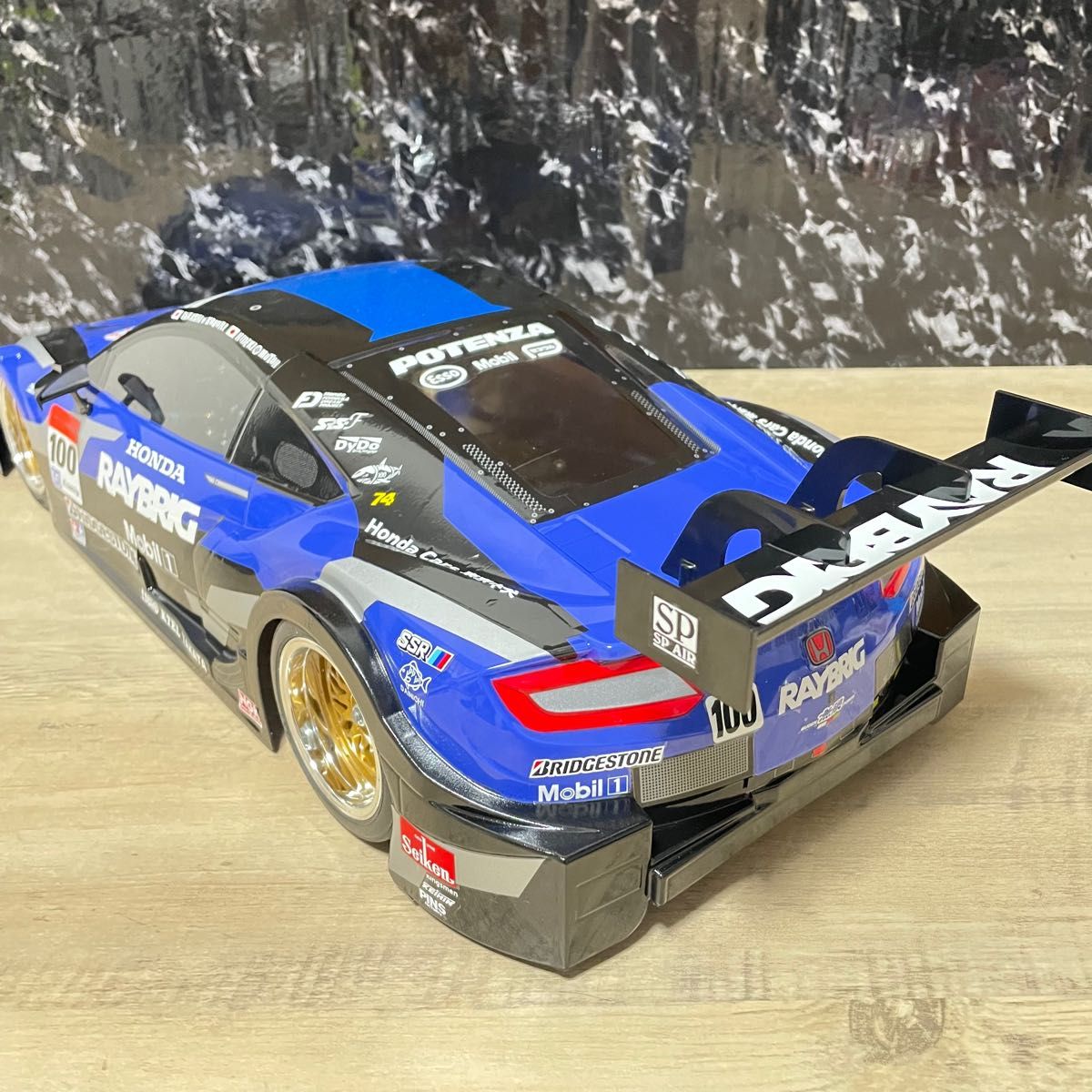 タミヤ ホンダ nsx 1/10 ラジコンボディーrc ツーリング 完成品 タミヤ ホンダ nsx 1/10 ラジコンボディーrc ツーリング 完成品