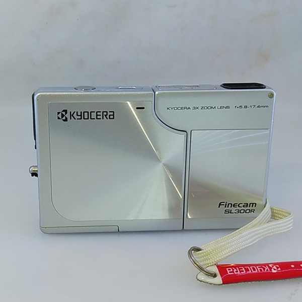 京セラ KYOCERA Finecam SL300R コンパクトデジタルカメラ ジャンク