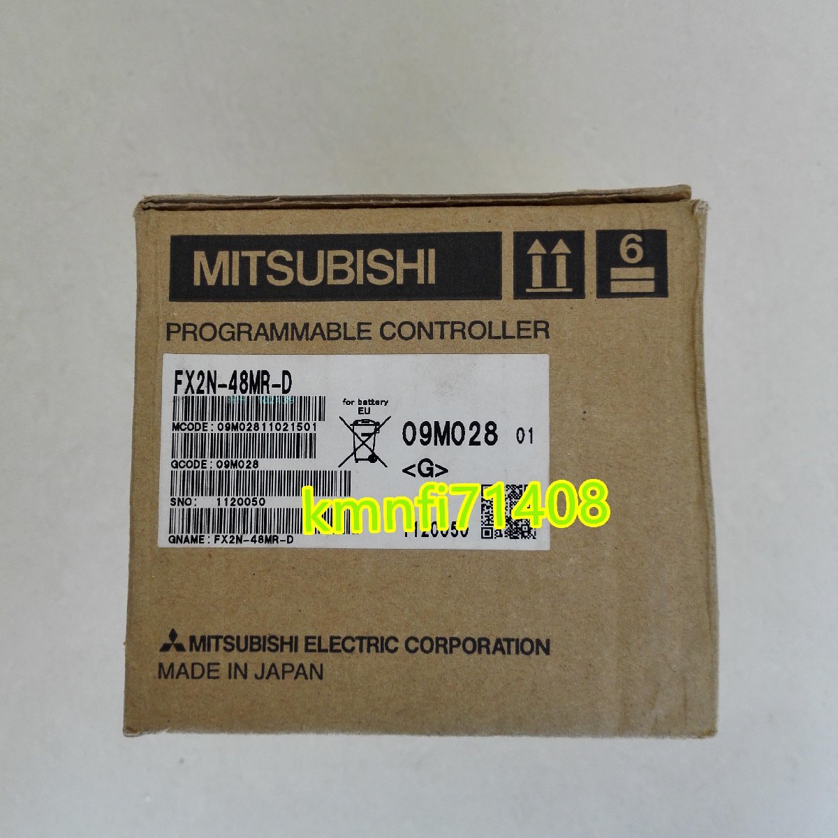☆【 新品】 三菱MITSUBISHI PLC FX2N-48MR-001 ◇6ヶ月保証-