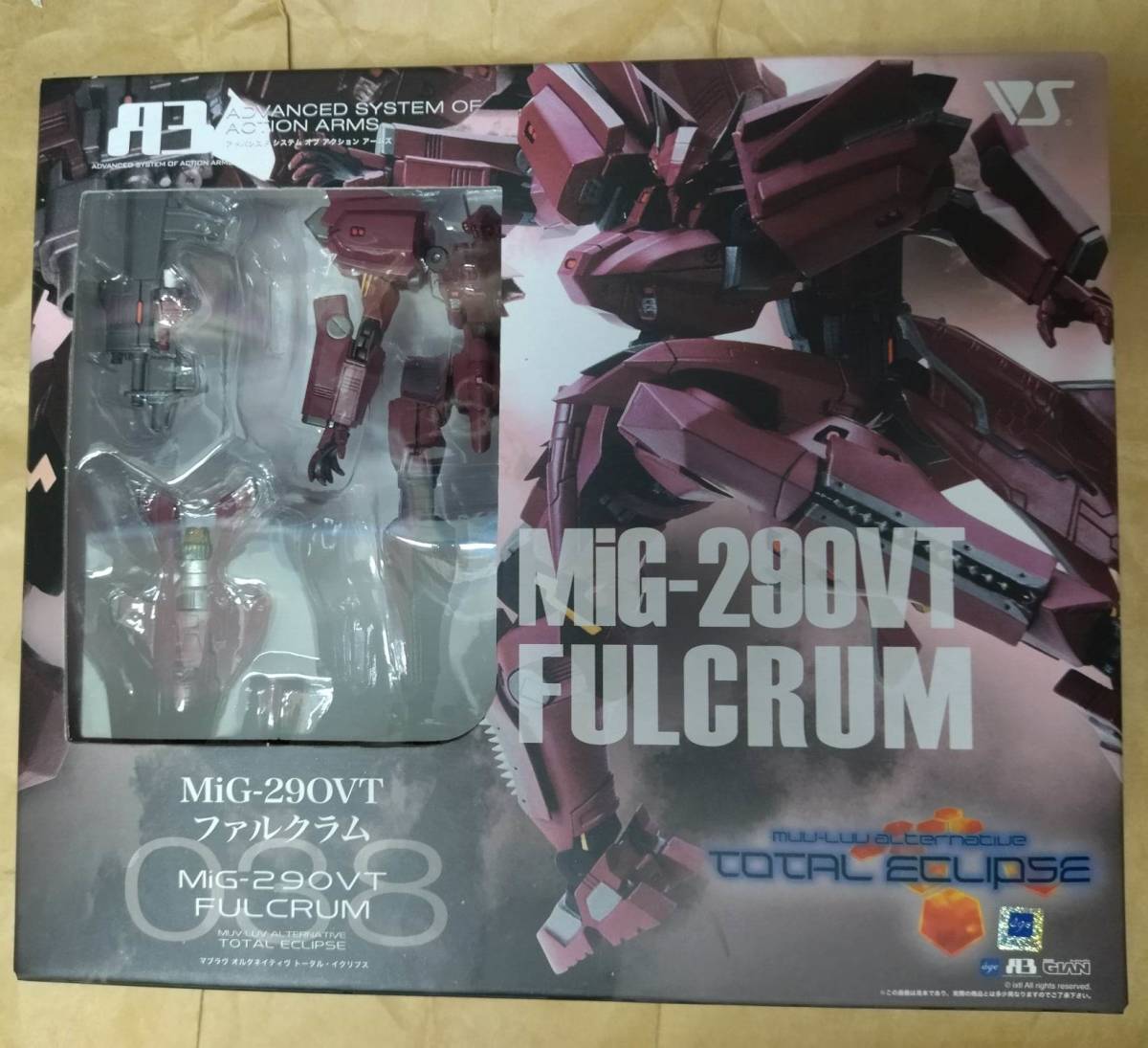 ボークス A3 38 マブラヴ オルタネイティヴ MiG-29 OVT ミグ ファルクラム フィギュア マブラブ Volks Muv-Luv Alternative FULCRUM figure_画像1