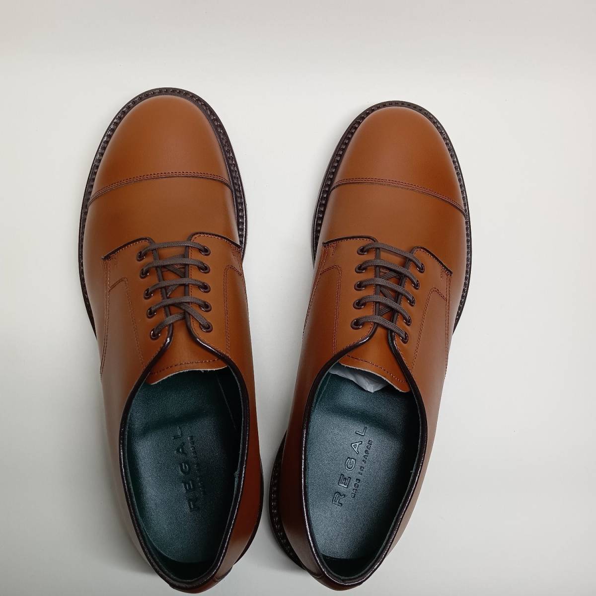 T-ポイント5倍】 美品リーガル 25 ストレート スワールトゥ W21T jsu