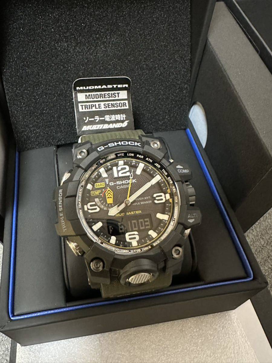 新品保証期間内】CASIO G-SHOCKマッドマスター GWG-1000 GWG1AJF