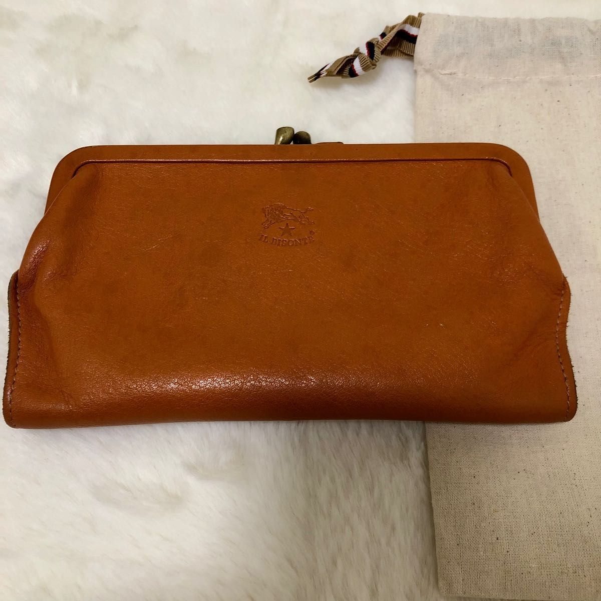 大得価在庫 美品 財布 がま口 UpBiV-m77307839660 保存袋付き
