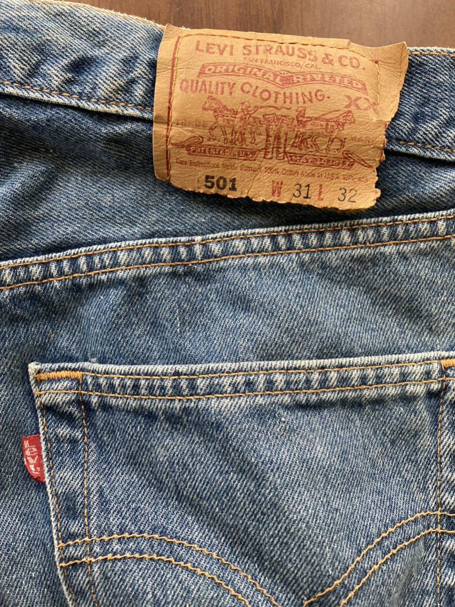 ◇USEDジーンズ◇90s◇501-6182／米国製◇Levi's リーヴァイス 501xx◇W31L32◇送料520円◇_画像4