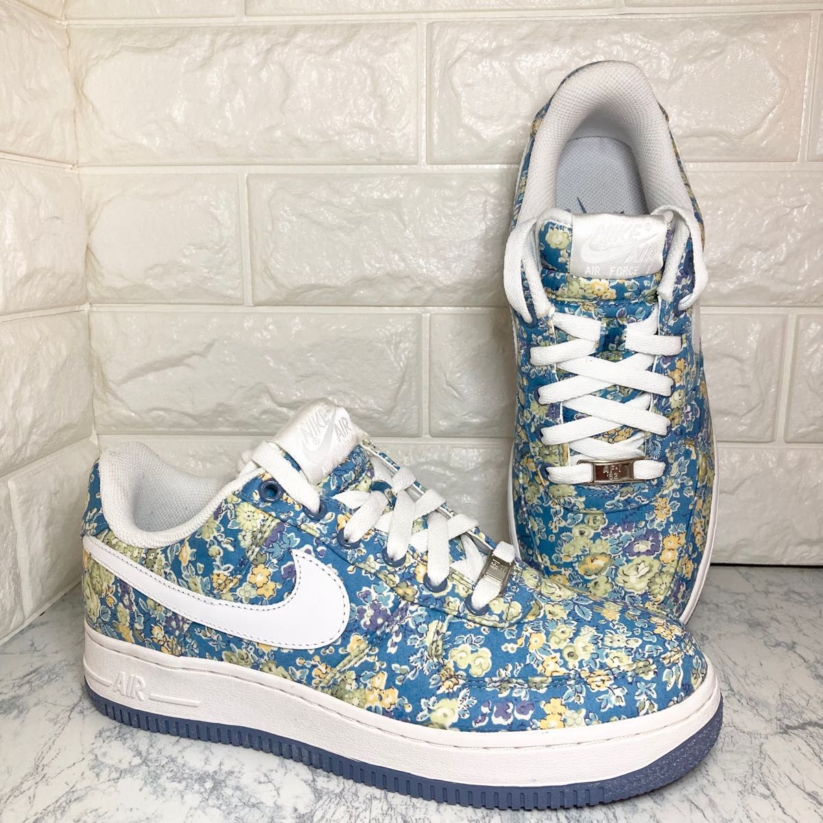 NIKE AIR FORCE 1 リバティー LIBERTY ファブリック 花柄 プレミアム ブルー エアフォース1 新品未使用