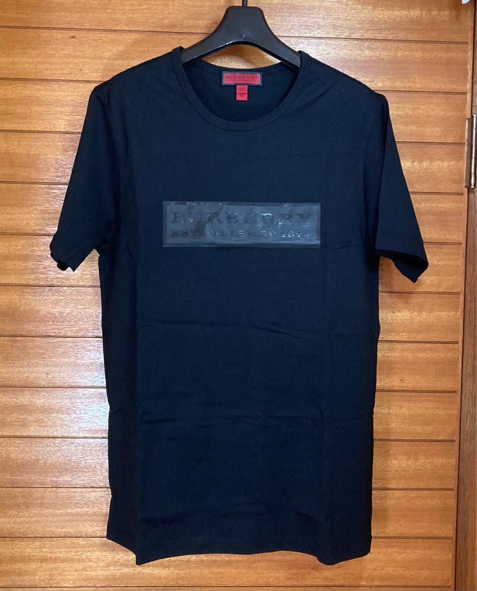 BURBERRY バーバリー  ブラック 半袖 ロゴ Tシャツ 新品未使用 M 黒 