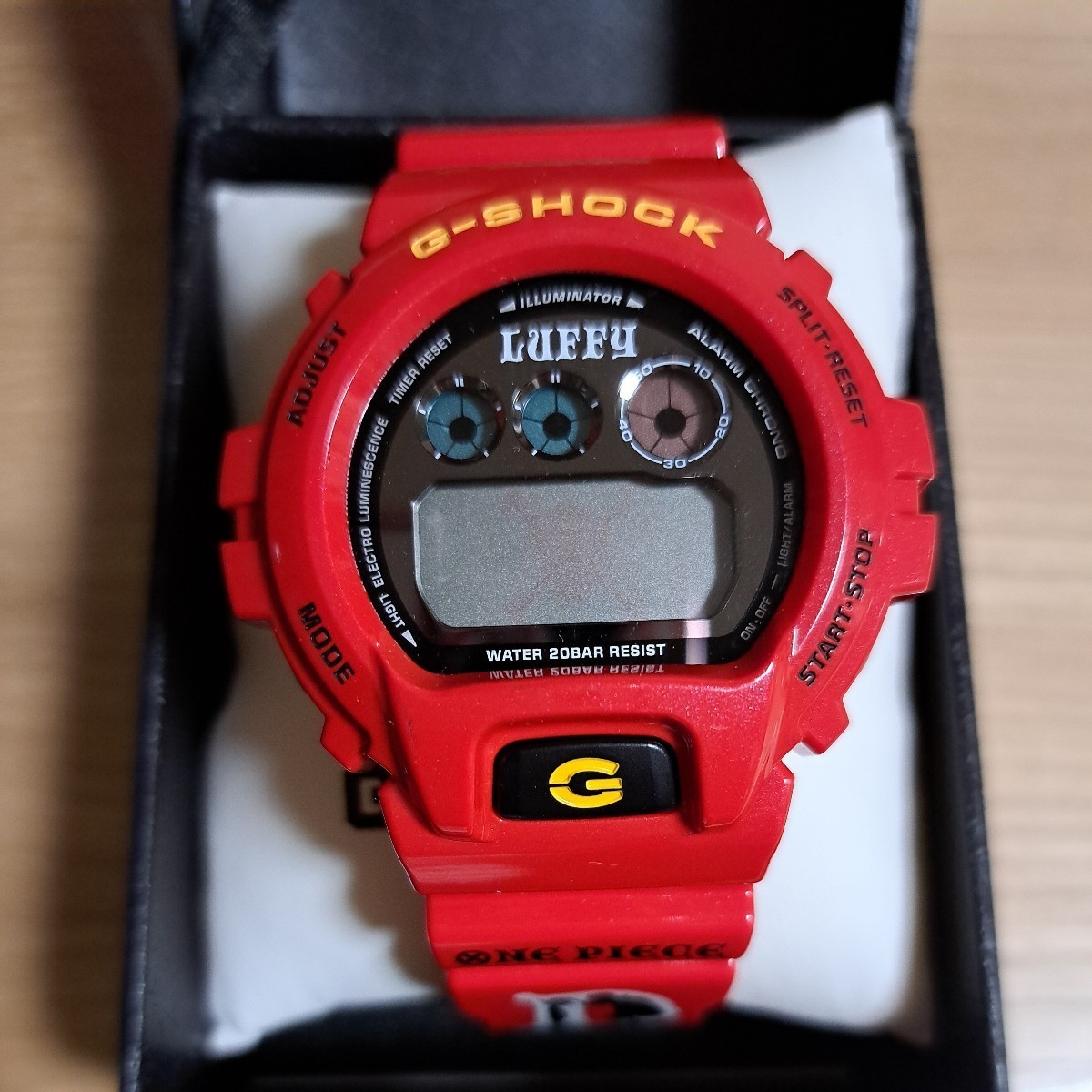 G-SHOCK CASIO カシオ ワンピース ONE PEACE 赤 腕時計 ルフィ MONKEY