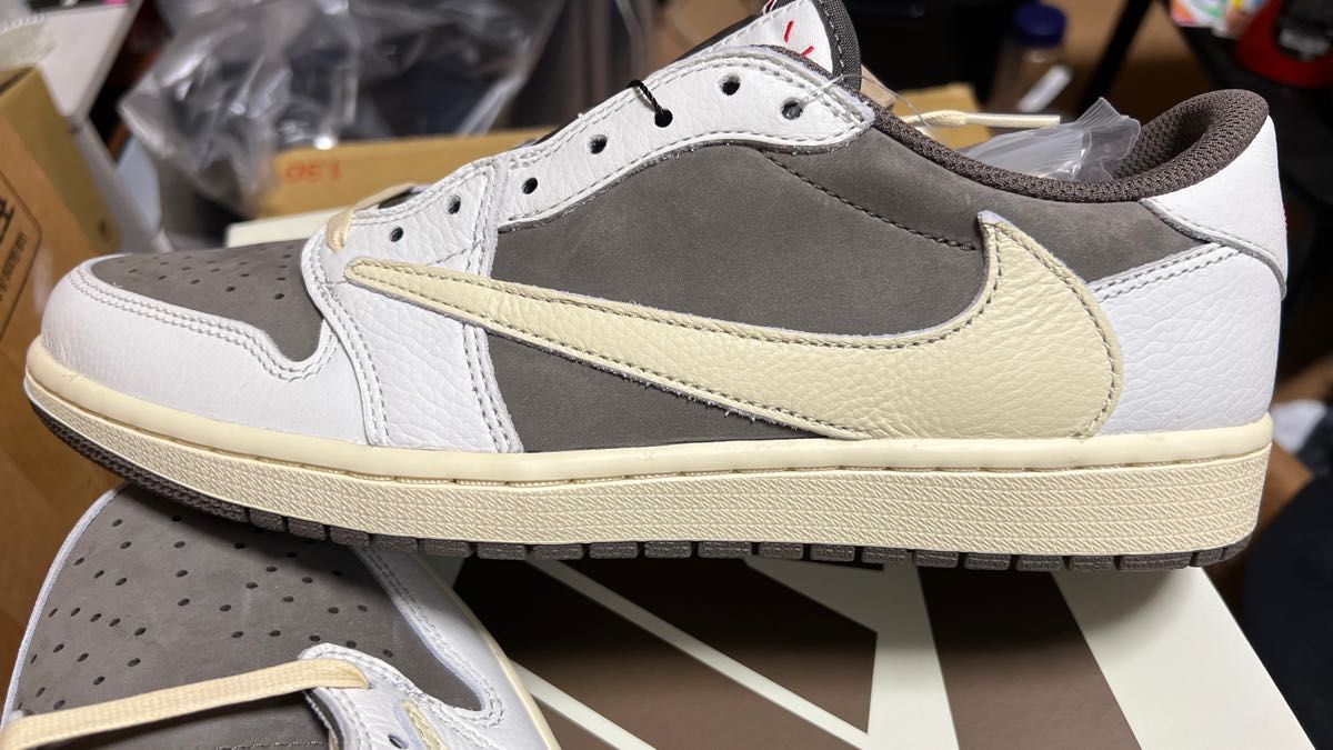 Travis Scott x Nike Air Jordan 1 low OG SP Reverse Mocha 28cm 正規品