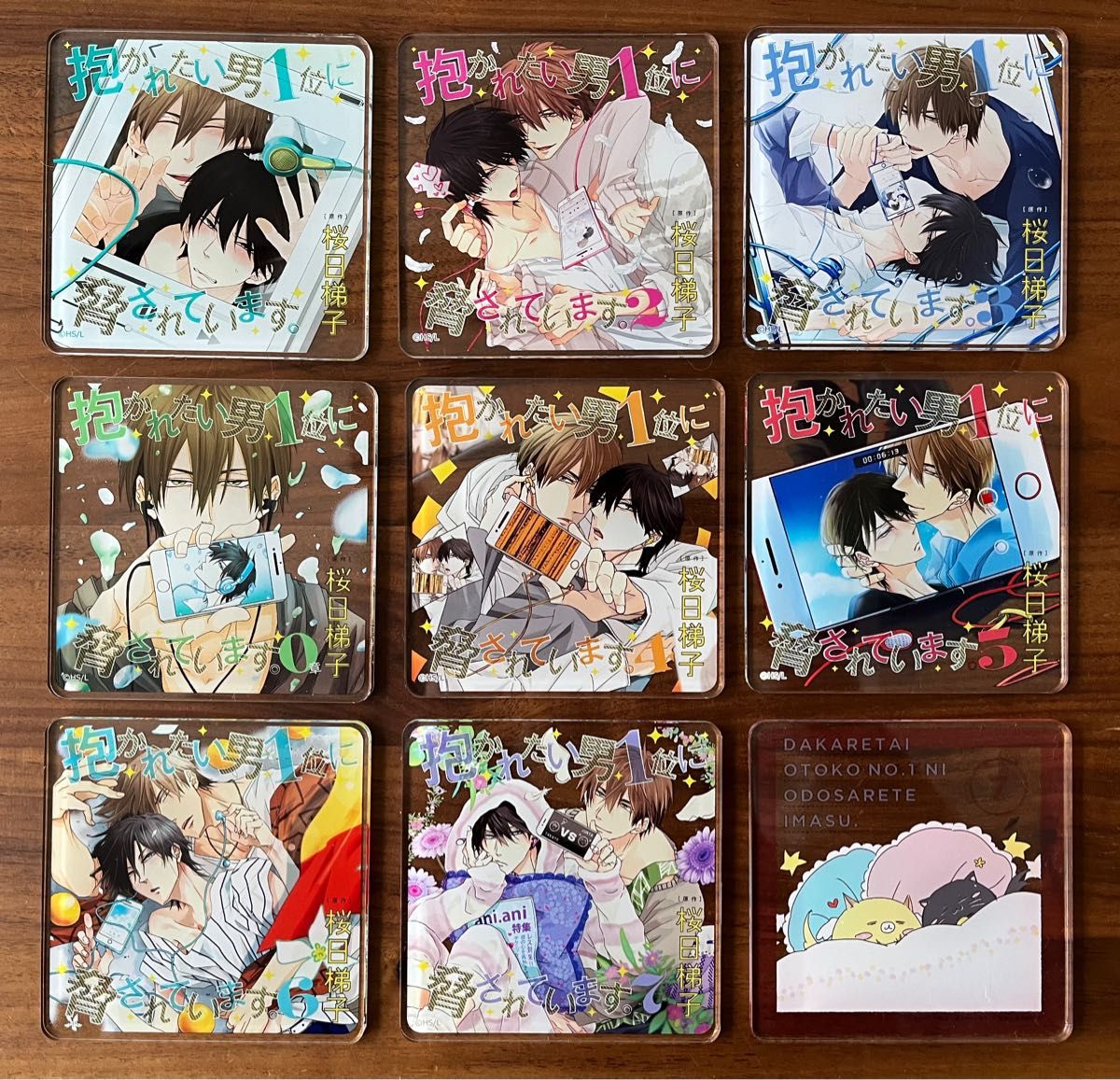 桜日梯子 抱かれたい男1位に脅されています。 缶バッジ グラッテ だかいち展 桜日梯子 抱かれたい男1位に脅されています。 缶バッジ グラッテ