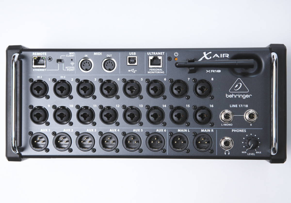 デジタルミキサー【BEHRINGER ( ベリンガー ) X AIR XR18】 。 | www