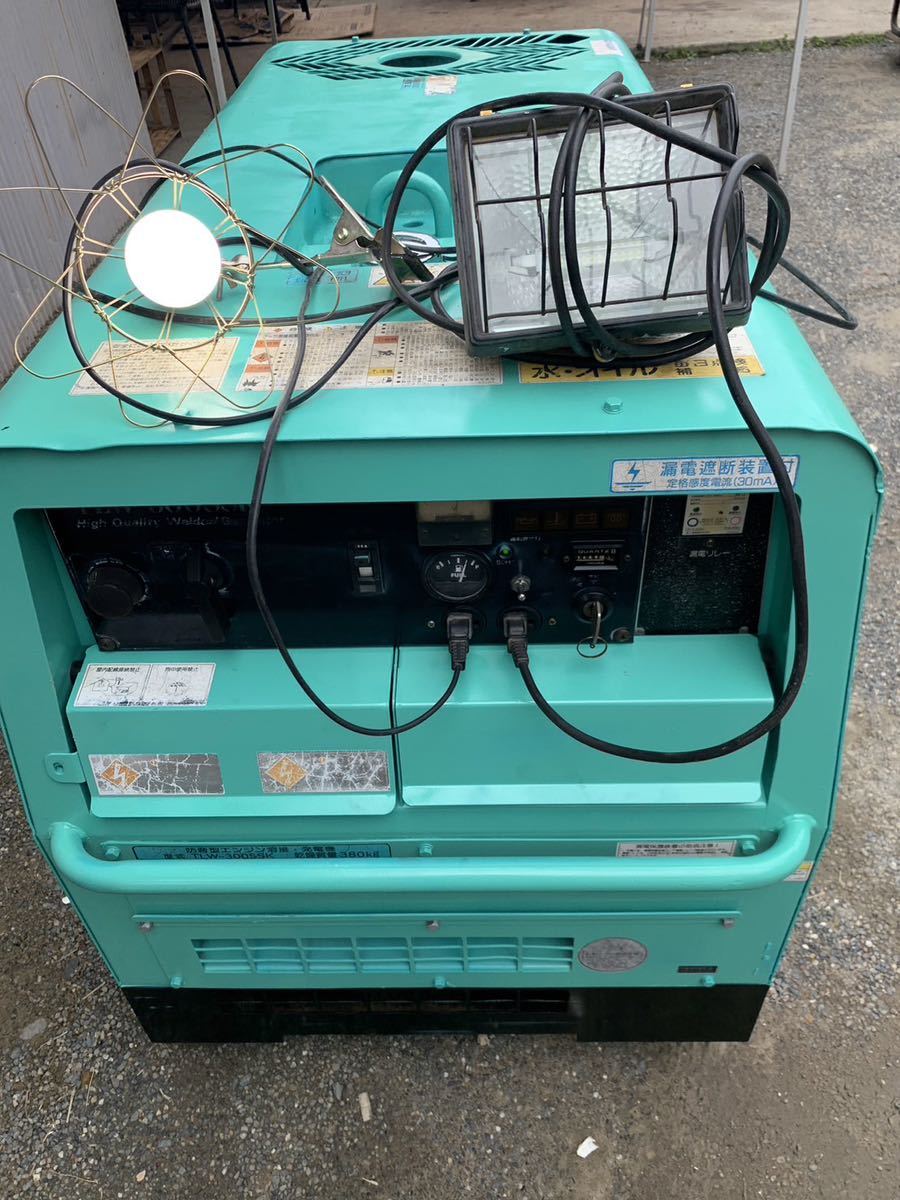 デンヨー TLW-300SSK エンジンウェルダー 溶接機 発電機 デンヨー TLW-300SSK エンジンウェルダー 溶接機 発電機