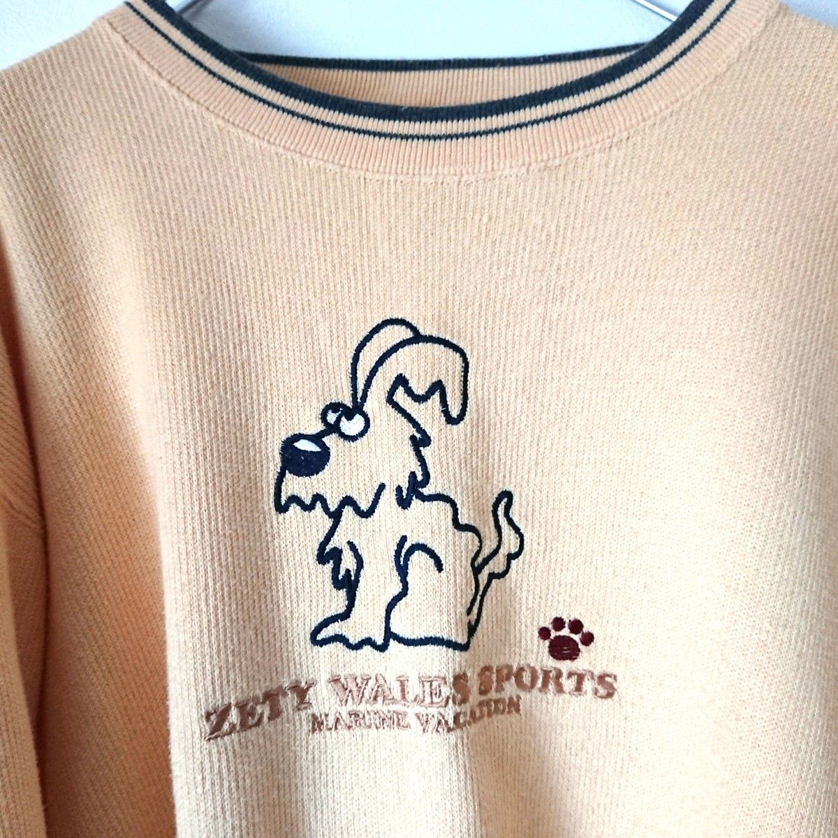 ZETY WALES SPORTS Vintage ビッグサイズ アニマル 刺繍 ZETY WALES SPORTS Vintage ビッグサイズ アニマル 刺繍