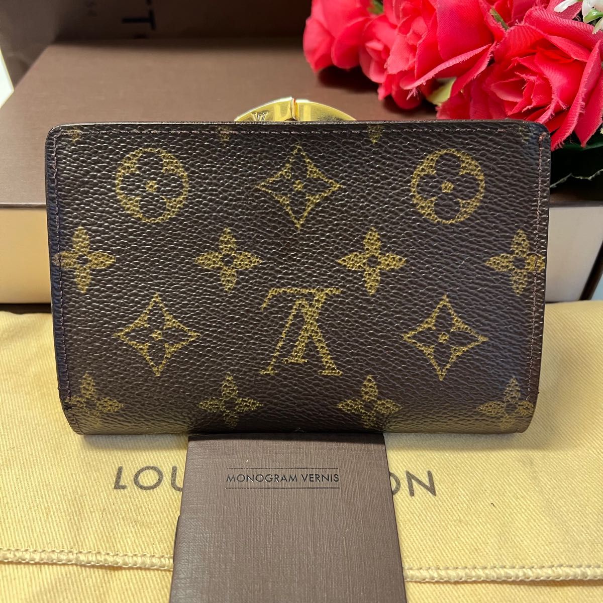 未使用に近い ルイヴィトン LOUIS VUITTON モノグラム ポルトフォイユ