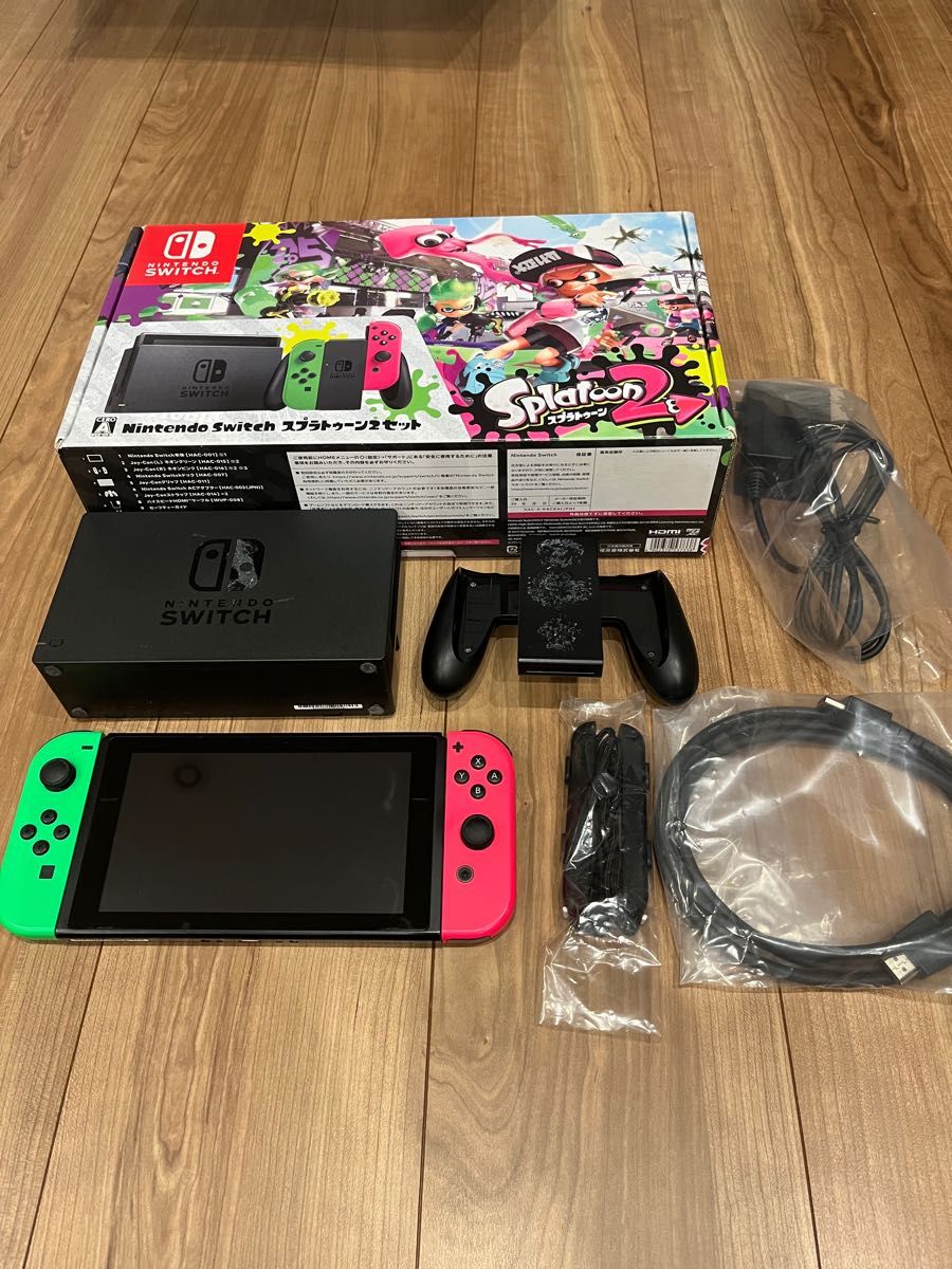 ★純正品★おまけ付☆スプラトゥーン2エディション☆Switch★任天堂★スイッチ☆本体☆