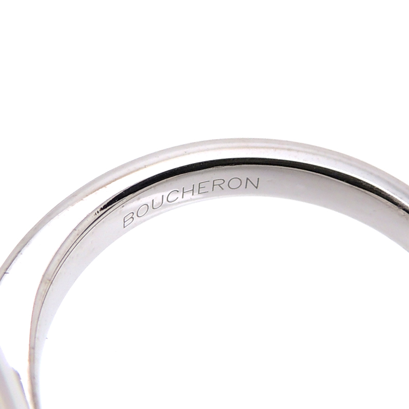 ［飯能本店］Boucheron ブシュロン #52 タンタシオン マカロン ラージ リング・指輪 750ホワイトゴールド 12号 レディース DH75026_画像5
