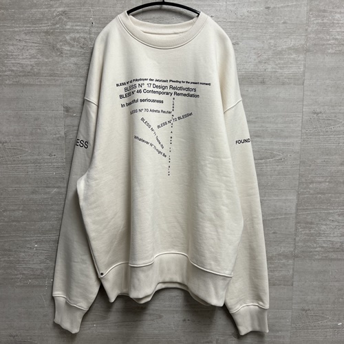 BLESS ブレス 22AW MULTICOLLECTION 3 SWEATER スウェット 【中目黒b5