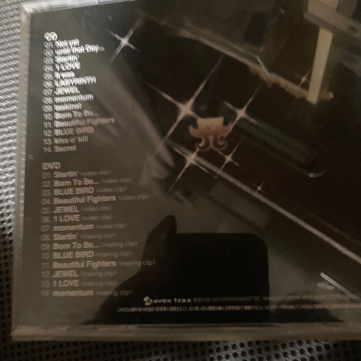 浜崎あゆみのCDとDVDの２枚組のアルバムです。欲しい方に。