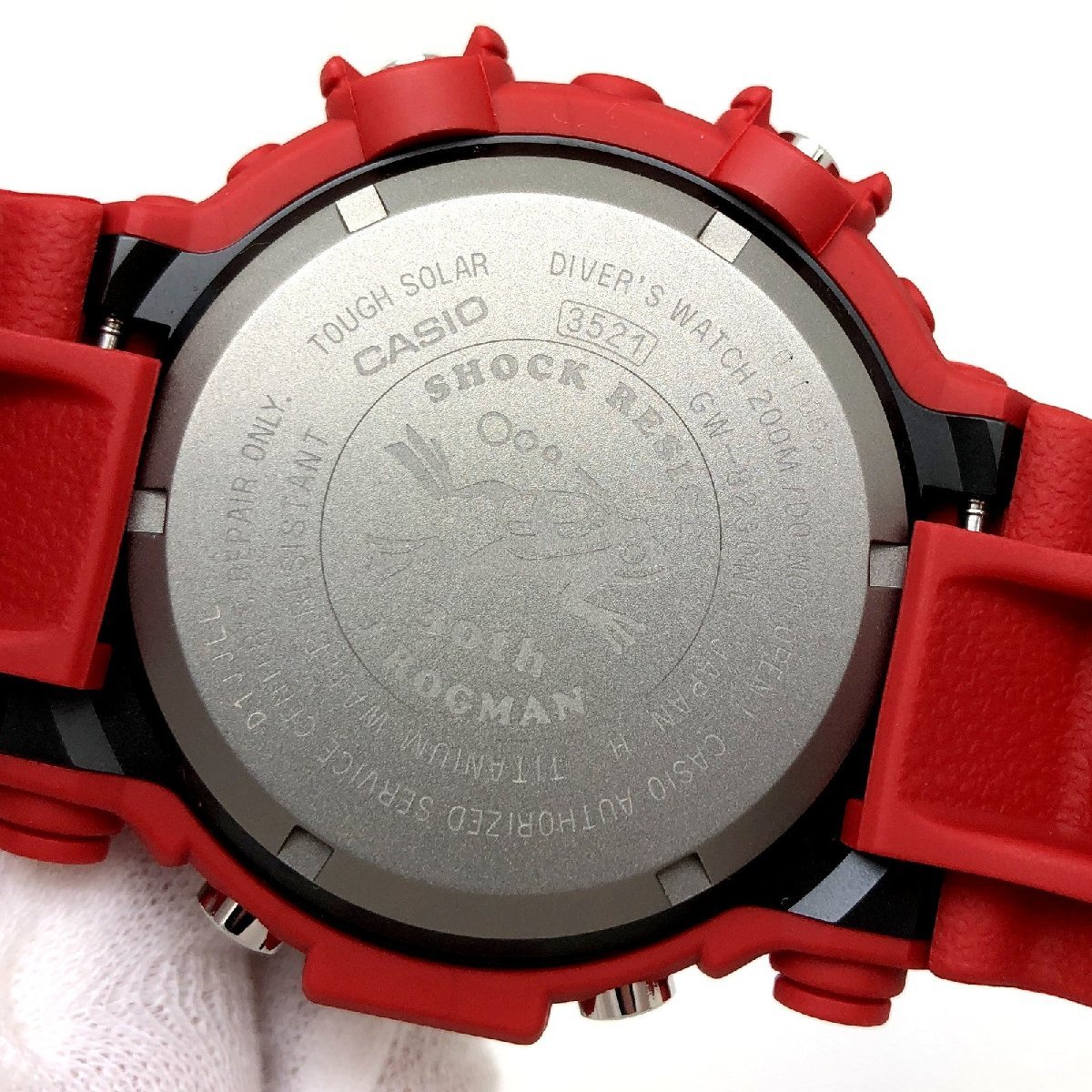 早者勝ち! フロッグマン FROGMAN 新品 新品 GW-8230NT-4JR 赤 FROGMAN