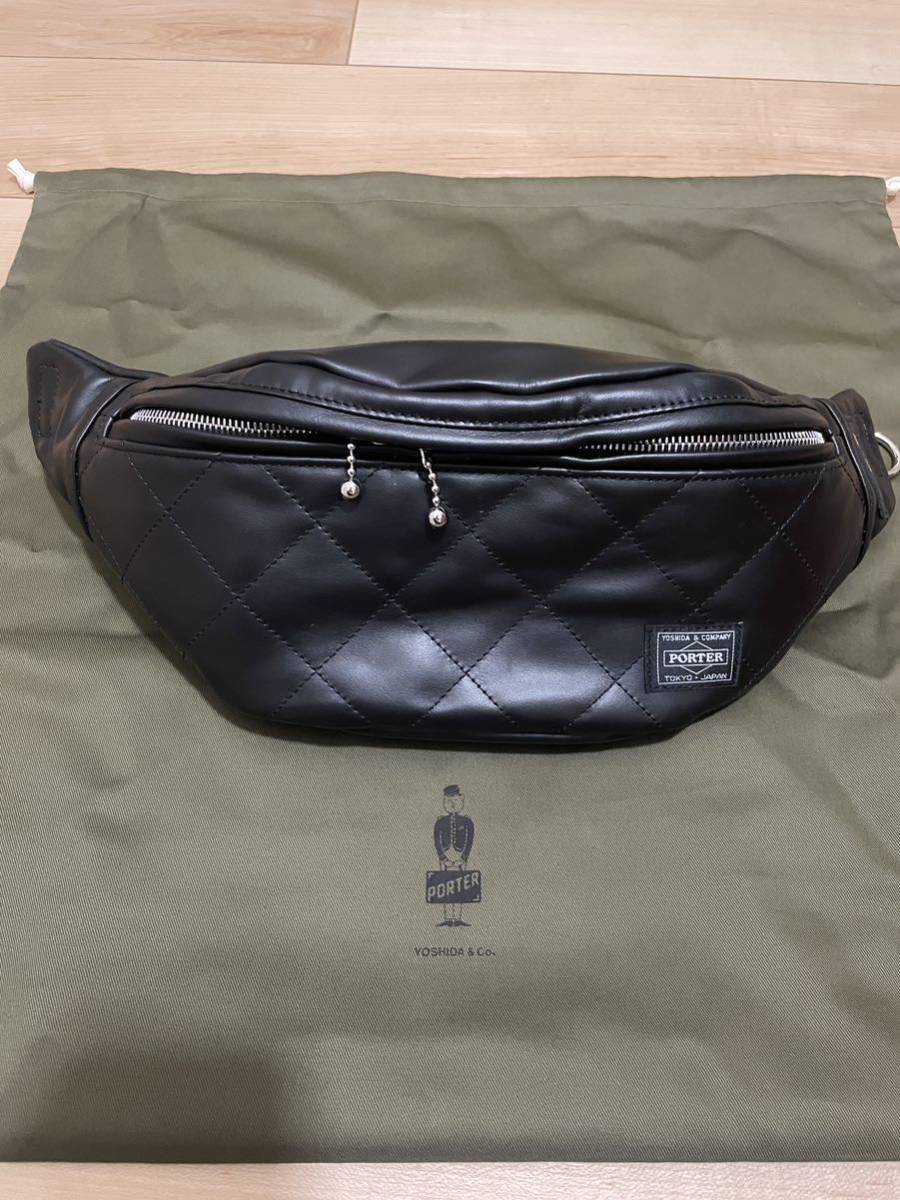 新品 Lewis Leathers × PORTER WAIST BAG ルイスレザー ポーター