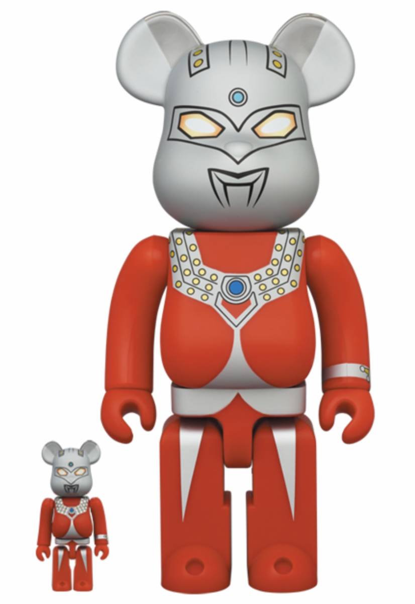 BE@RBRICK ベアブリック ウルトラマンタロウ 100% & 400% 新品 | www