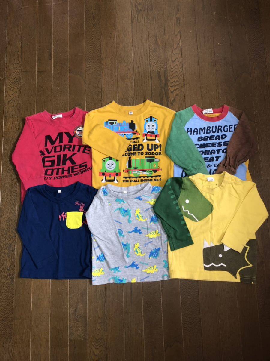 長袖Tシャツ 6枚セット　サイズ90 ベビー_画像1