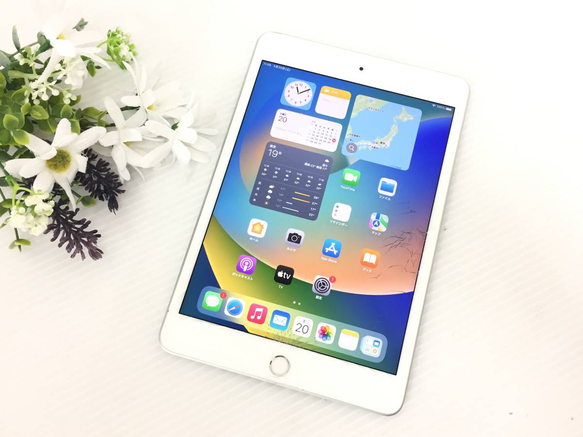 〇au iPad mini 第5世代Wi-Fi+Cellularモデル64GB A2124(MUX62J/A