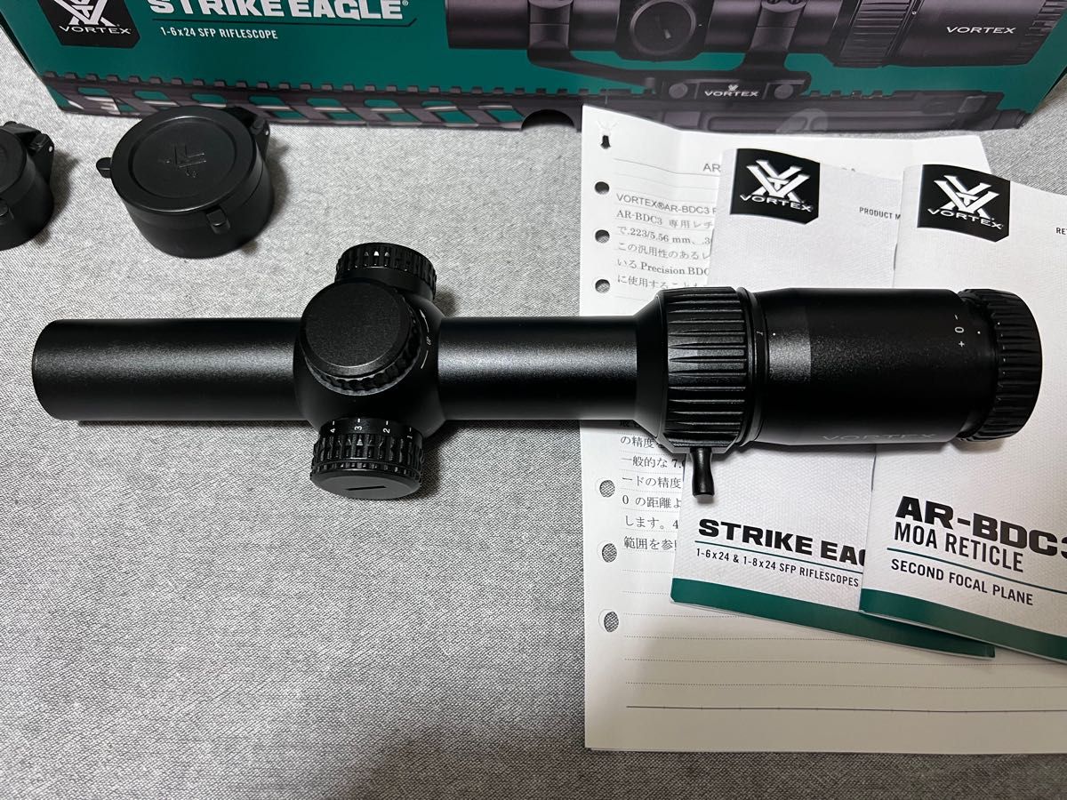 正規品 VORTEX ボルテックス ライフルスコープ STRIKE EAGLE 1-6X24