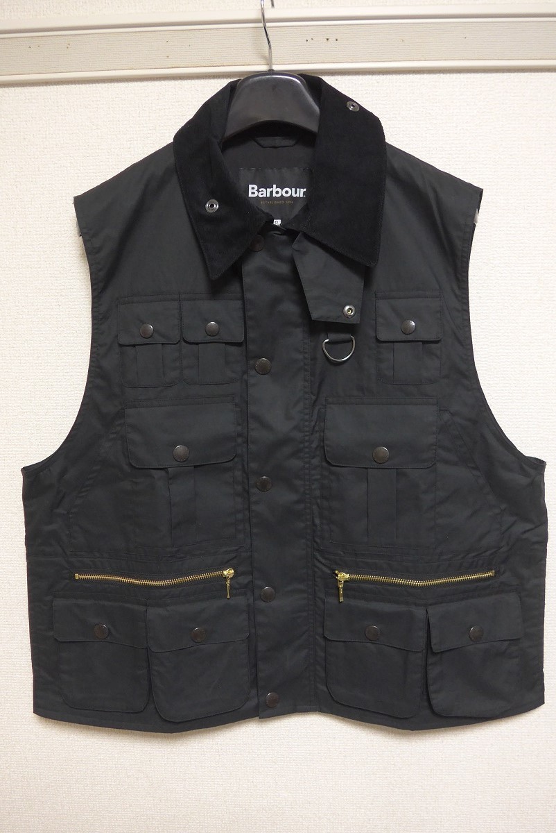 Barbour バブアー LAKELAND VEST フィッシングベスト 38 BLACK